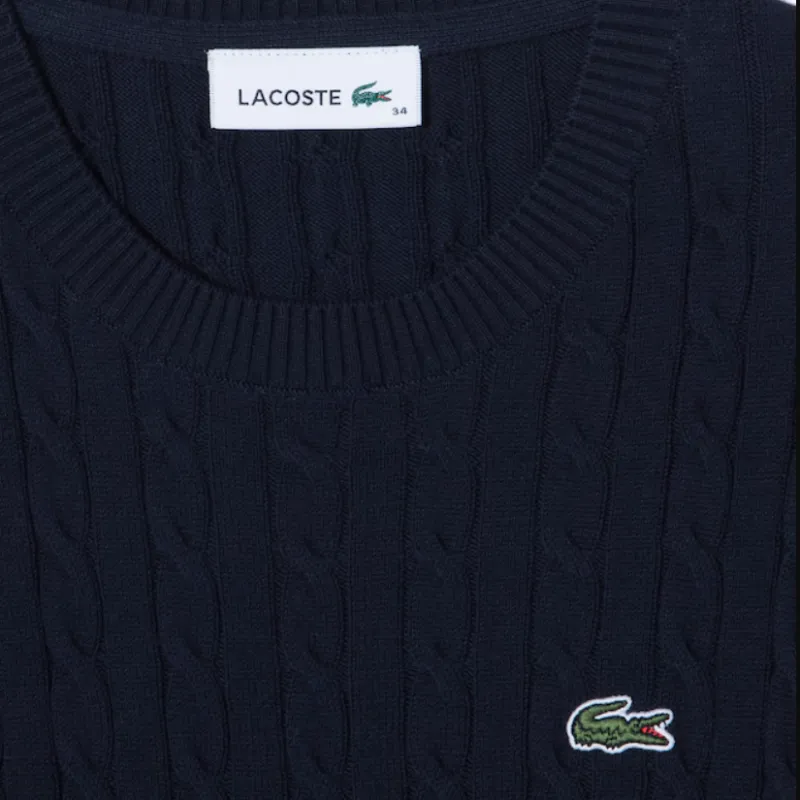 LACOSTE T Shirt Women's Marine Blue-3