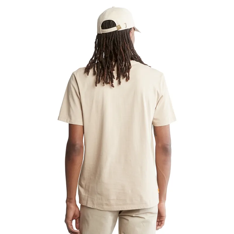 Timberland T Shirts Men Khaki-3