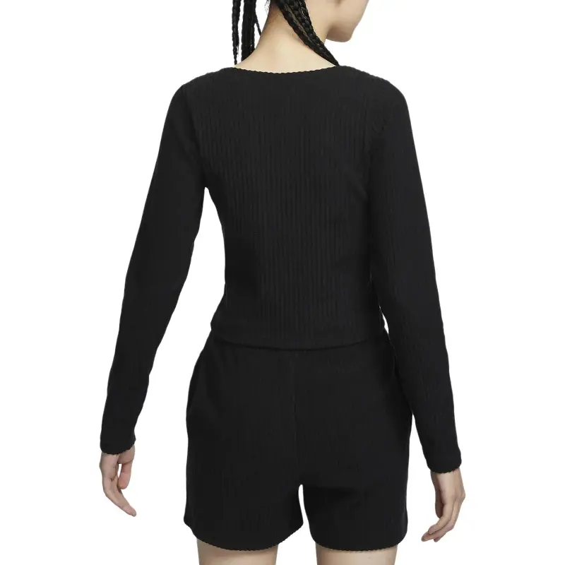 Nike Sportswear Chill Knit Knitwear Women's Black-3