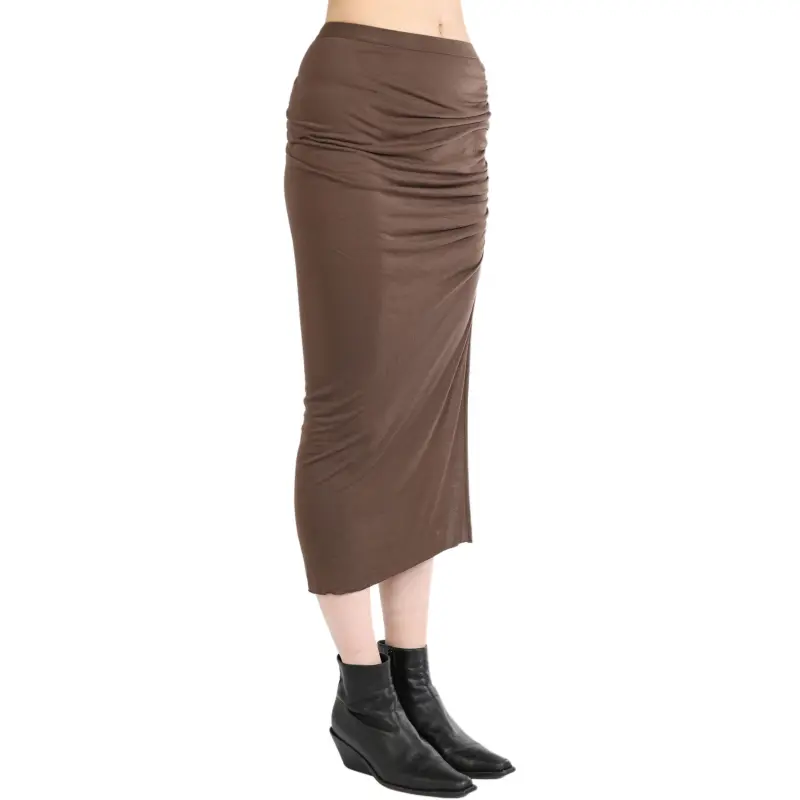Rick Owens DRKSHDW Soft Edfu Maxi Skirt-2