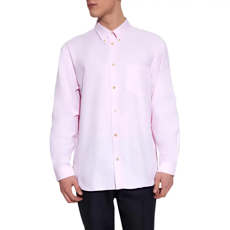 GUCCI Double G Cotton Oxford Shirt-2