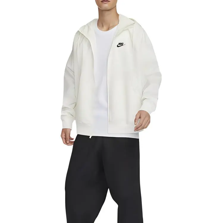 Nike NK WVN LND WR HD JKT Sweatshirt Men's Cream-4