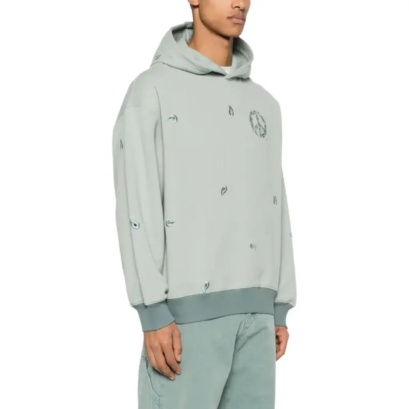 EMPORIO ARMANI Cut Out detail Hoodie-3