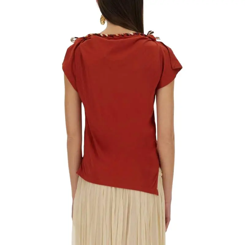 ISABEL MARANT Twist detailed T shirt-1