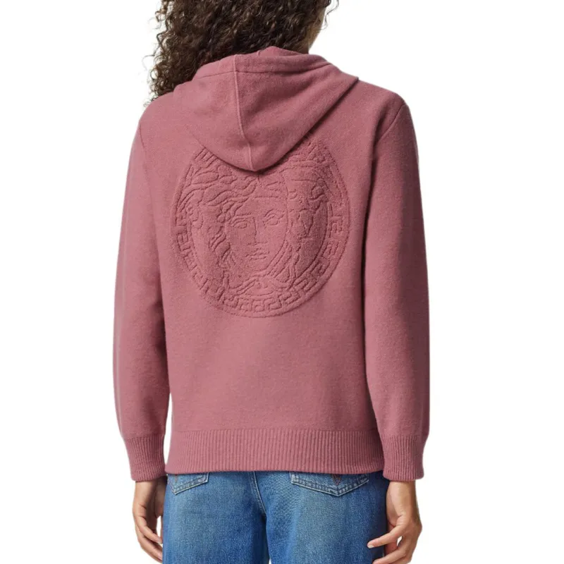 VERSACE Medusa Zip up Hoodie-4