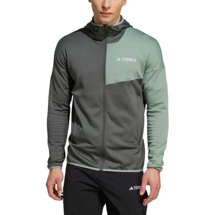 Adidas Free Shipping With AdiClub Terrex Xperior Climawarm Light Fleece Hooded Jacket-1