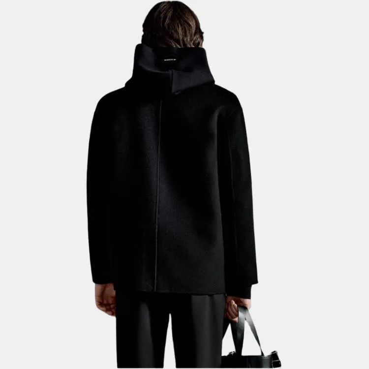 PEACEBIRD MEN Coats Men's Black-3
