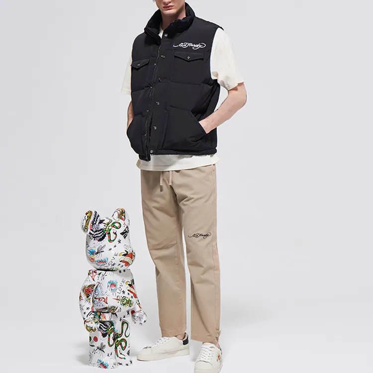 Ed Hardy Vests Men Black-2