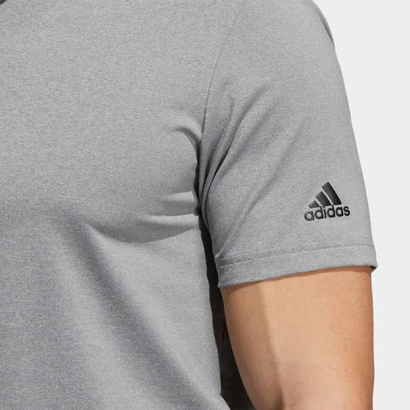 Adidas Polo Shirts Men Gray-1