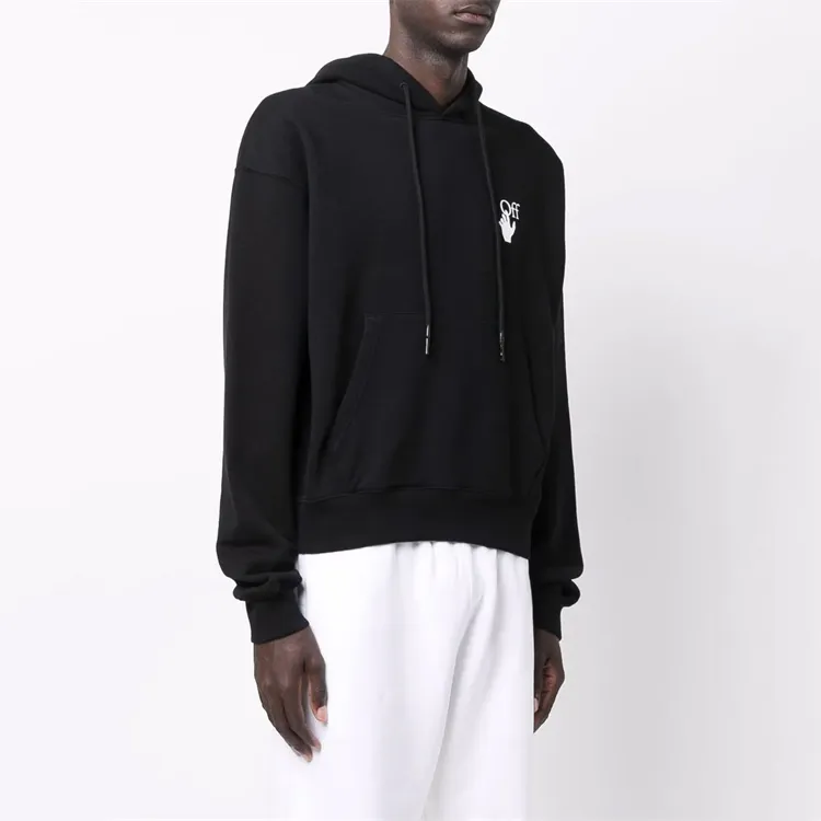 OFF WHITE Slim Fit Pascal Arrow Hoodie-3
