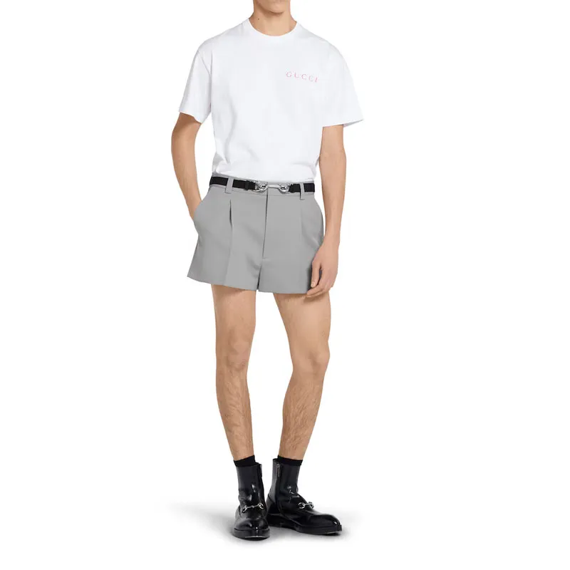 GUCCI T Shirts Men White-2