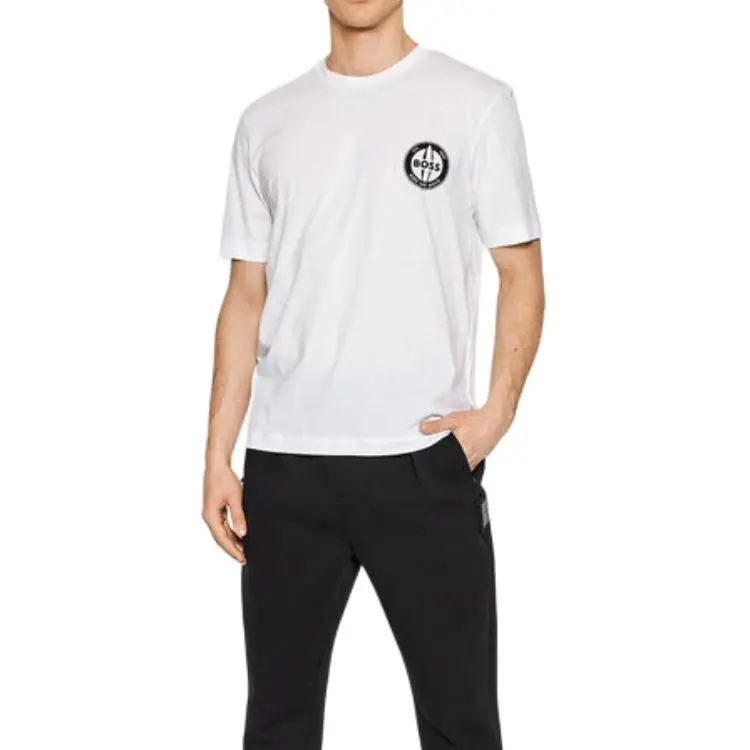 HUGO BOSS SS22 T Shirt Men's White-4