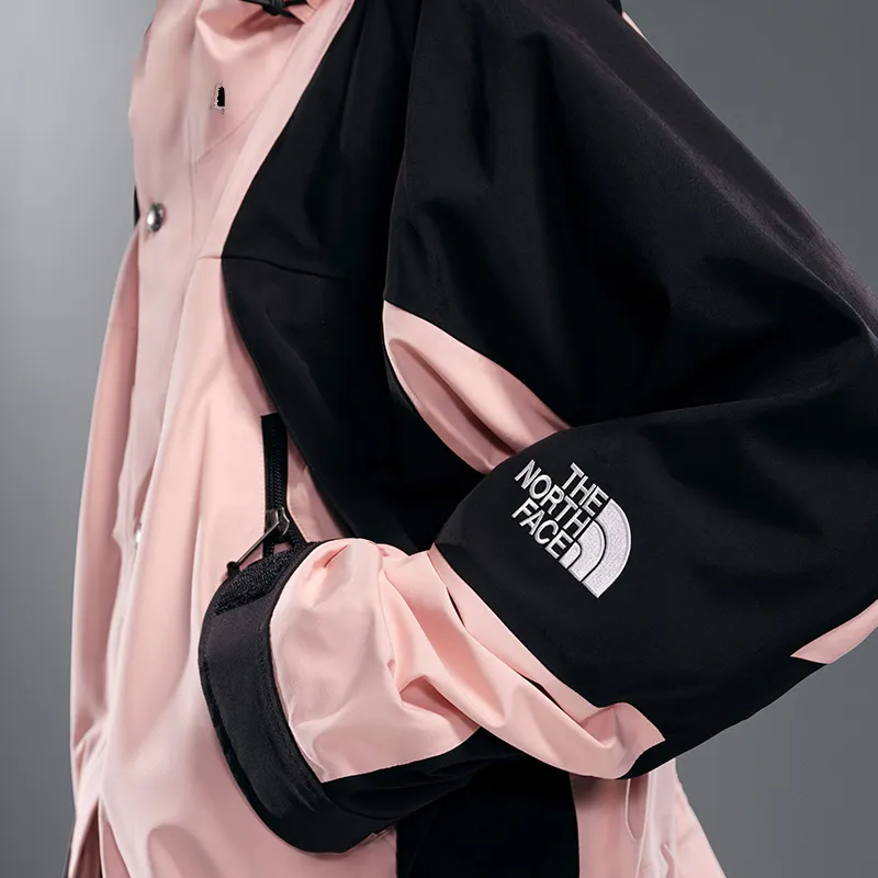 THE NORTH FACE Waterproof And Windproof Windbreaker Jacket Unisex Dusty Pink-5