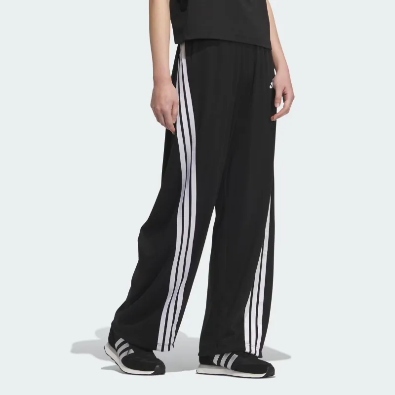 Adidas SS25 BANANA KNIT JOGGERS Casual Pants Women's Black-3