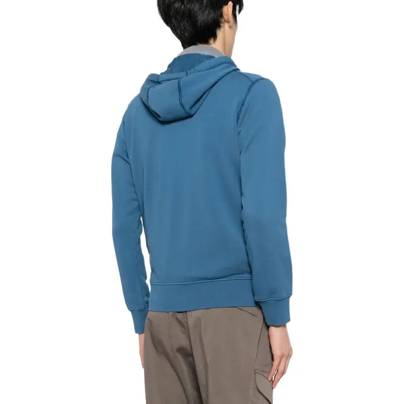 STONE ISLAND Compass badge Zip up Hoodie-3