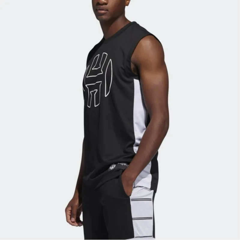 Adidas Harden Tank Top Men's Black-4
