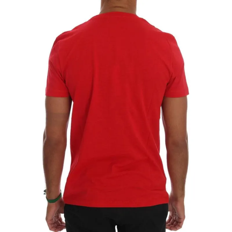 Frankie Morello T-Shirt Men's Red-1