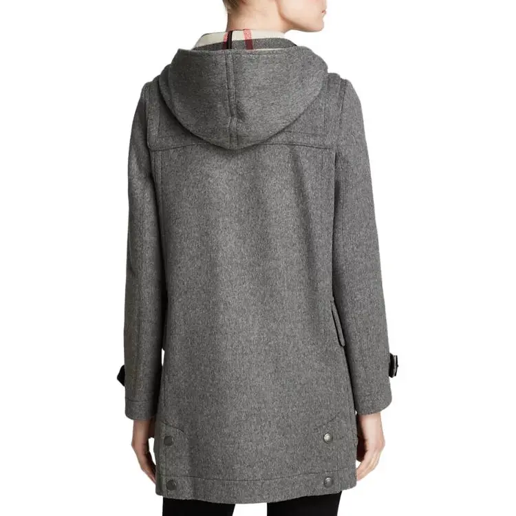 Burberry SS23 Coats Women's Dark Gray-2