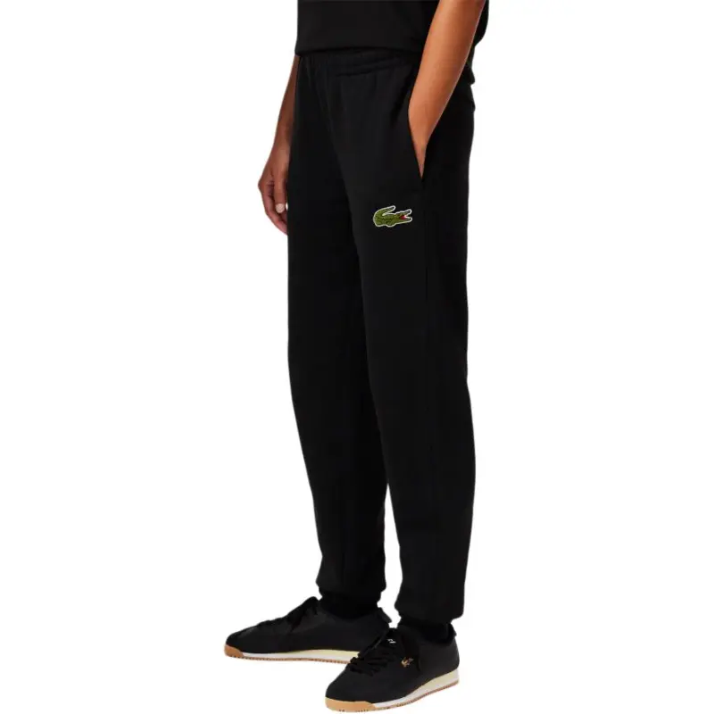 LACOSTE Casual Pants Men's Black-4