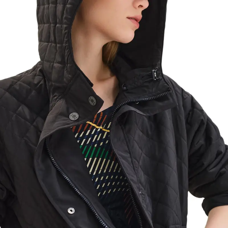 HERMES Jackets Coats Women's Black-2