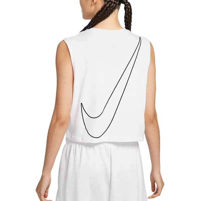 Nike Sportswear Club SS25 T Shirt Women's White-1