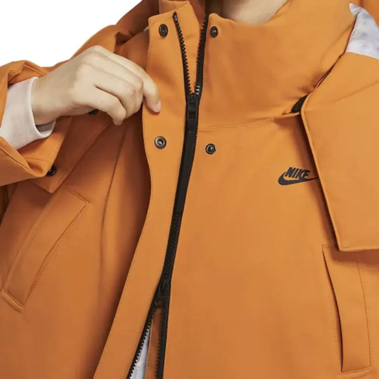 Nike Puffer Jackets Women's Light Curry Yellow-7