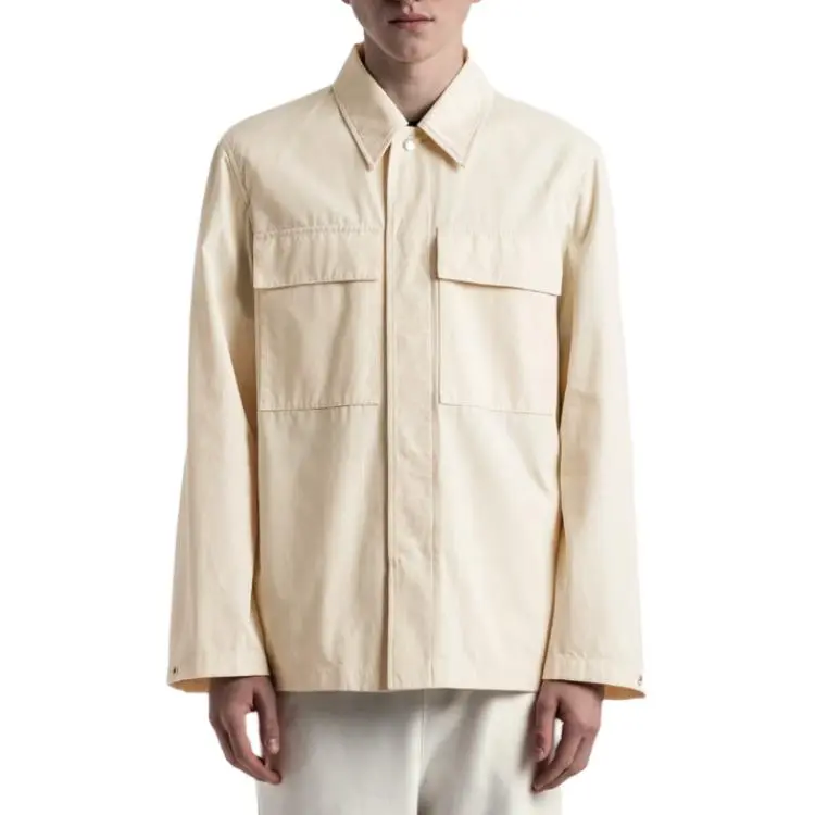 JIL SANDER Jackets Men Beige Yellow-2