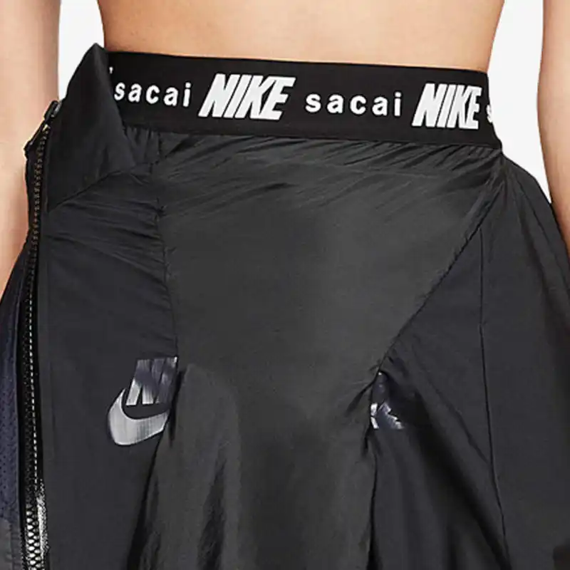 Nike NikeLab X Sacai Women's Kleid Skirt Black-3
