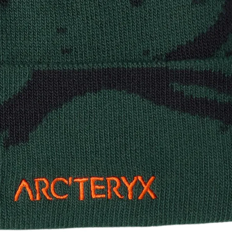 Arcteryx Recycled Polyester, Elastane Beanies Men's Green-2