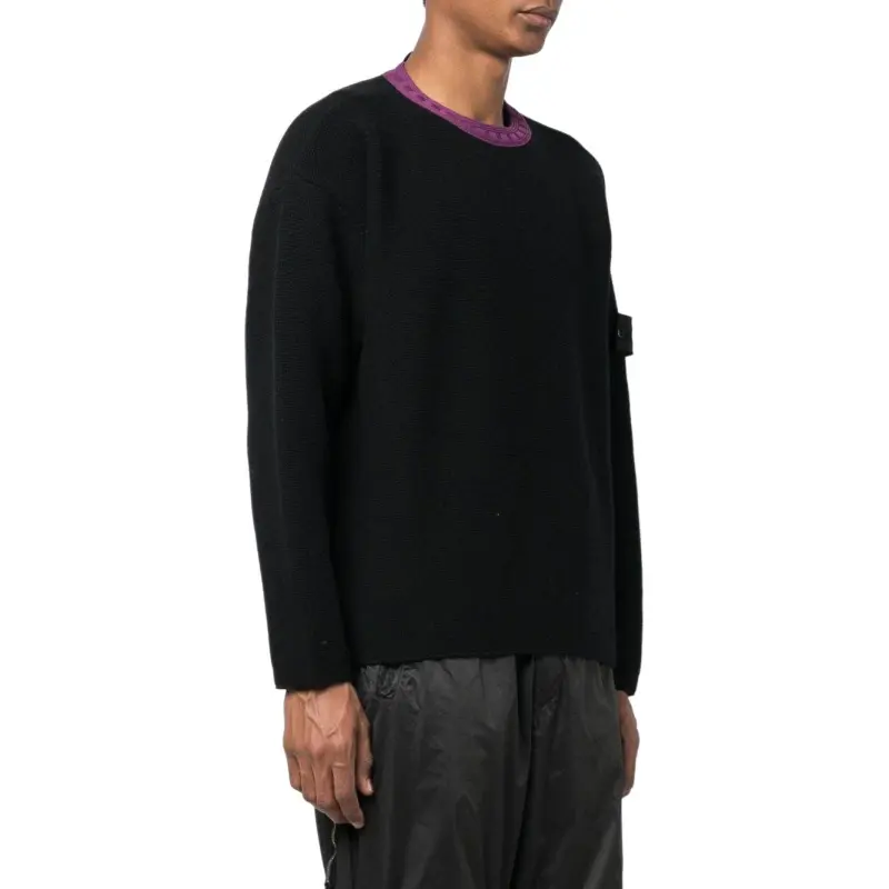 STONE ISLAND Sweater Men's Black-4