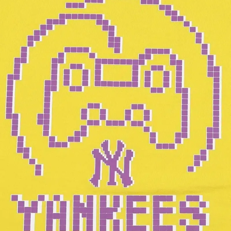 MLB T Shirt Unisex Mustard Yellow-2