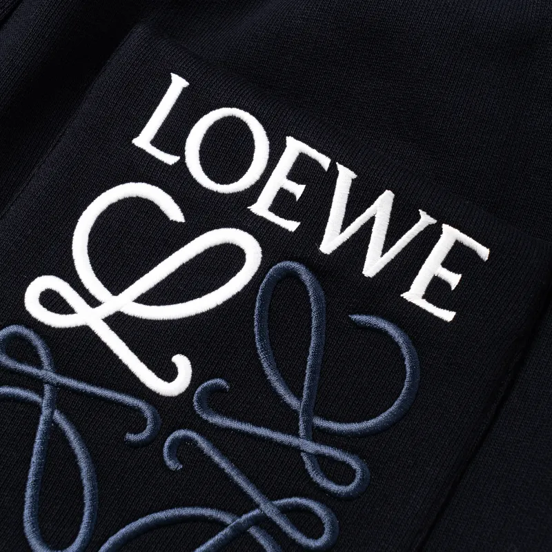 LOEWE Anagram Embroidered Jogging Trousers-2