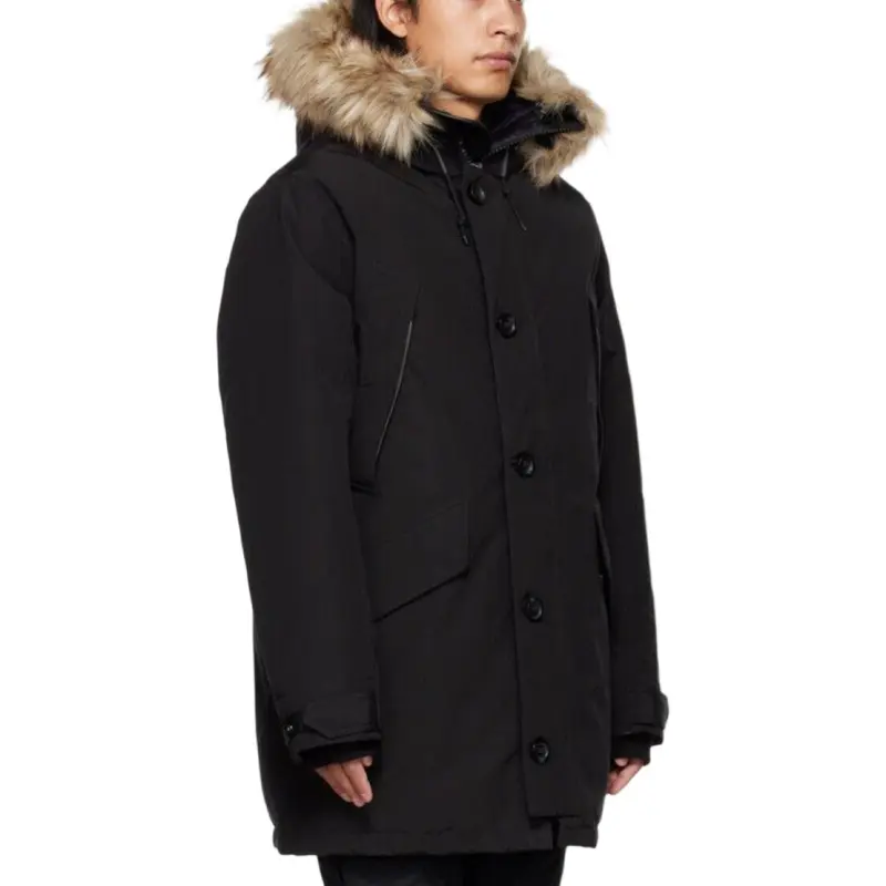 Polo Ralph Lauren Parka Coats Men's Black-2