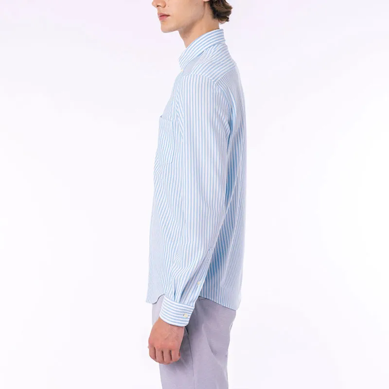 LACOSTE Shirts Men Light Blue-4