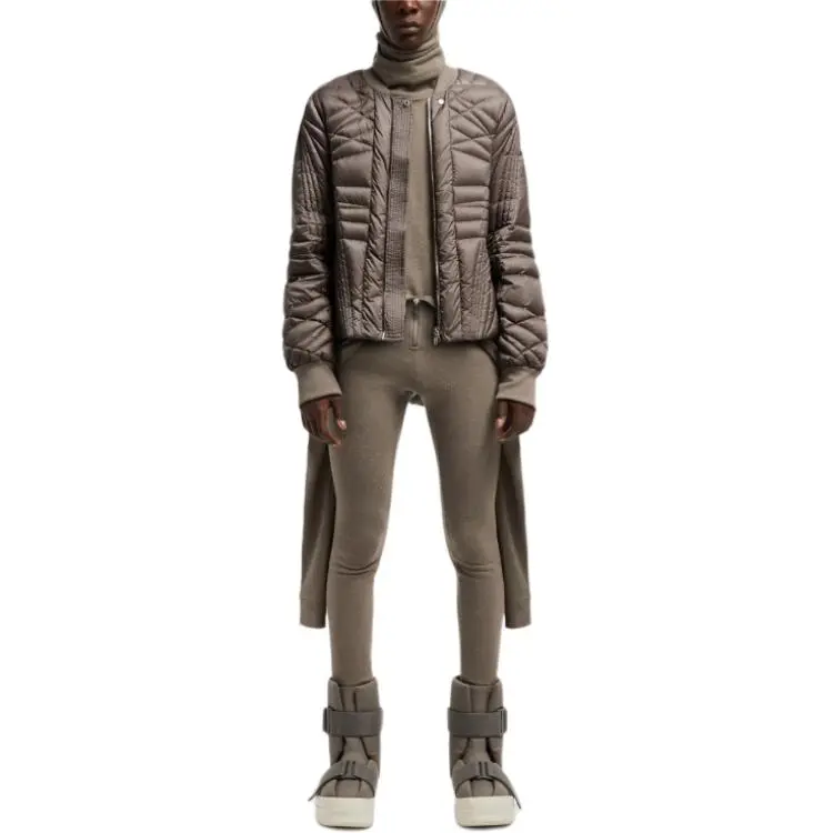 Rick Owens X Moncler Woven Megapenta Flight Jacket-1