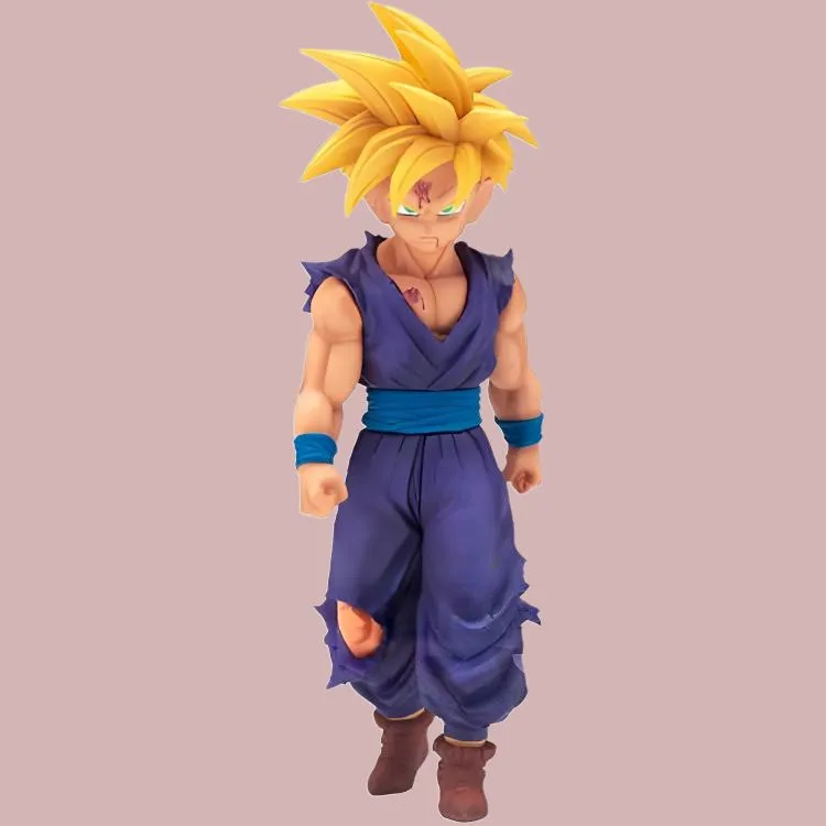 BANPRESTO Son Gohan Outfit Collection Glasses Factory Dragon Ball Z 5 Model B Super Saiyan Bonus Gifts-3