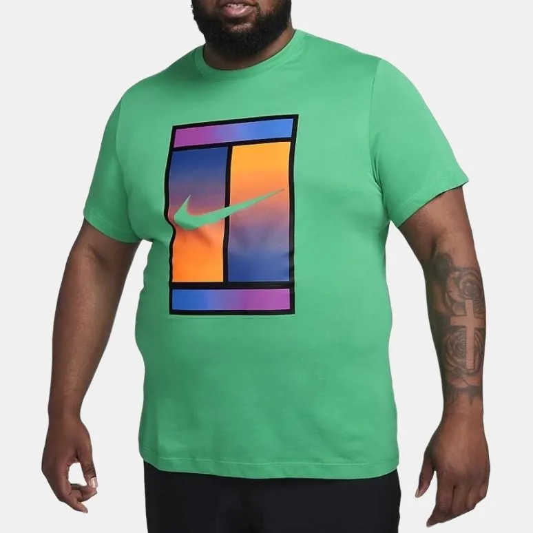 Nike Court Dri-FIT T-Shirt Men's Stadium Green-3