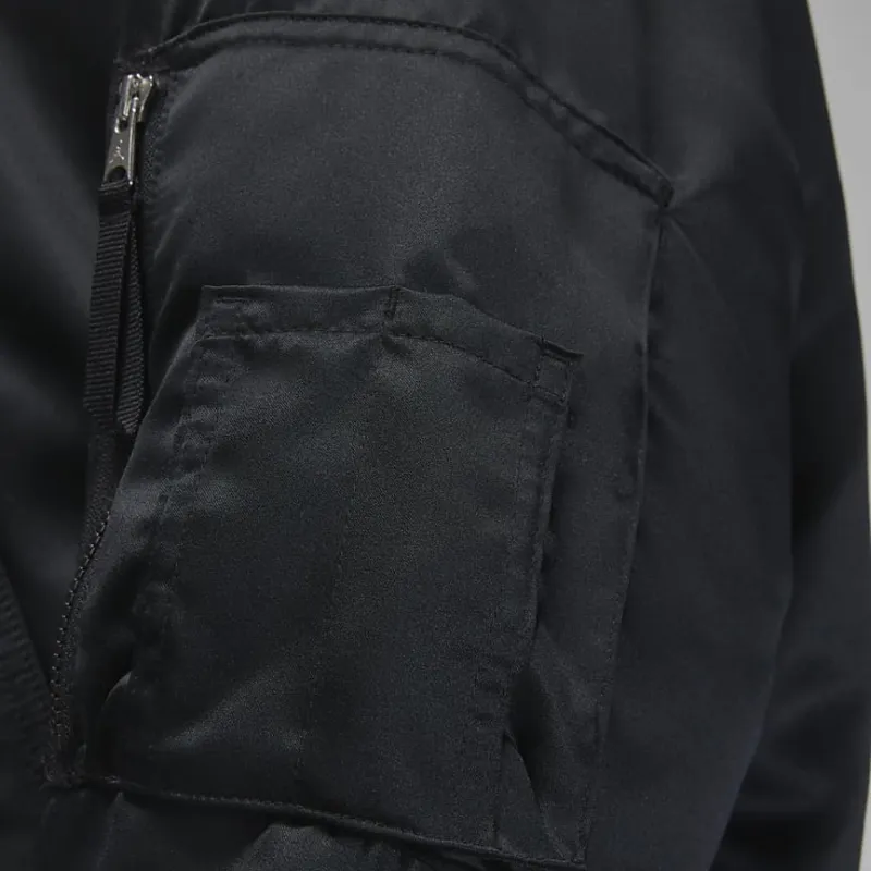 Jordan Air Flight Renegade Jacket Black-4