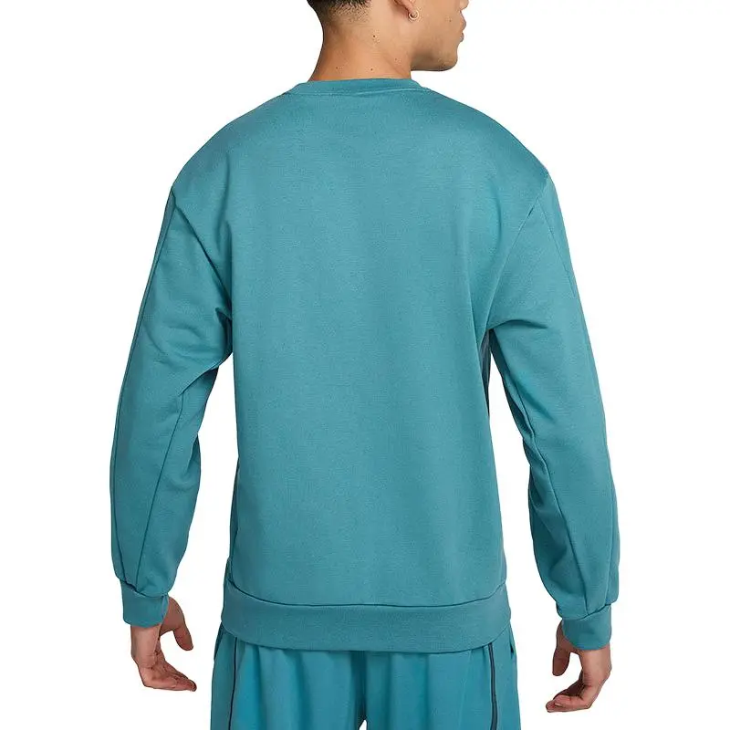 Nike COURT HERITAGEDri-Fit Sweatshirt Men's Mineral Cyan/Faded Pine Green-1
