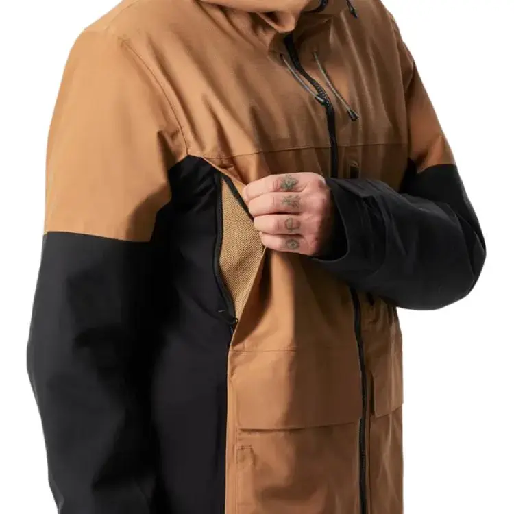DECATHLON Ski Tops Men Brown-2