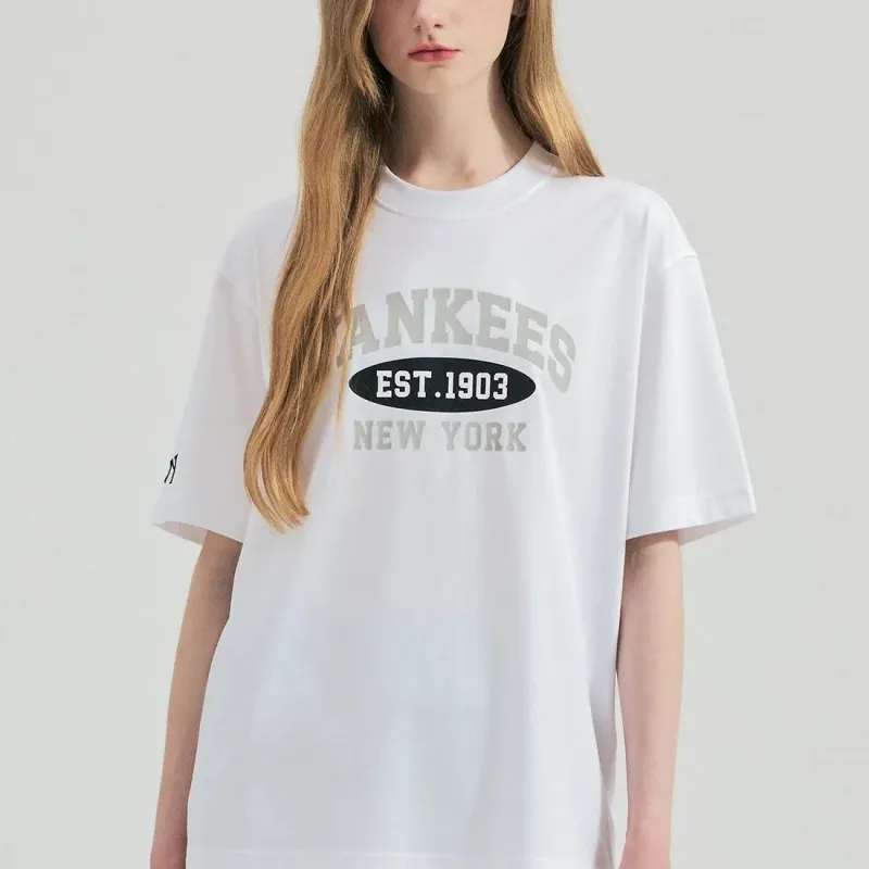 MLB T-Shirt Unisex Ecru New York Yankees-3