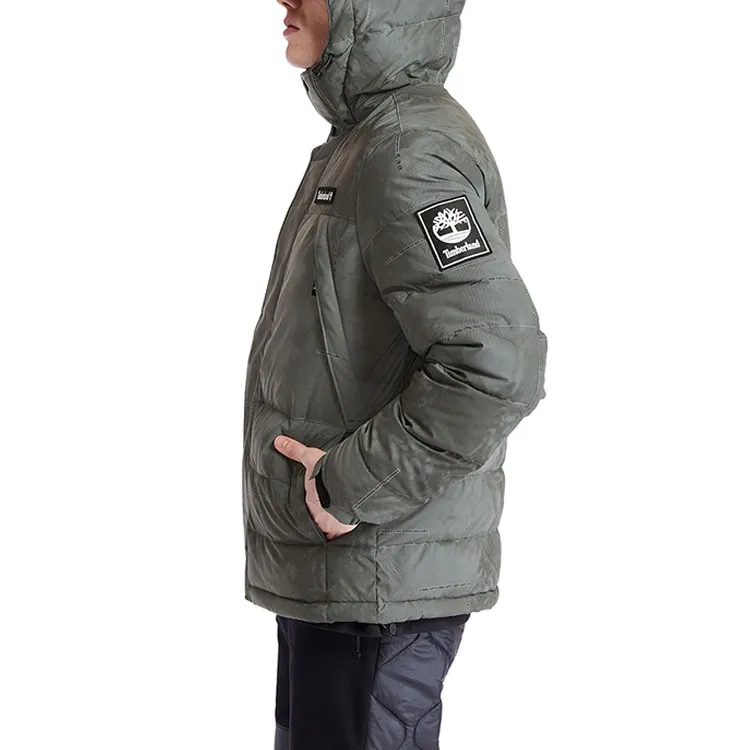 Timberland Puffer Jacket Men's Gray-4