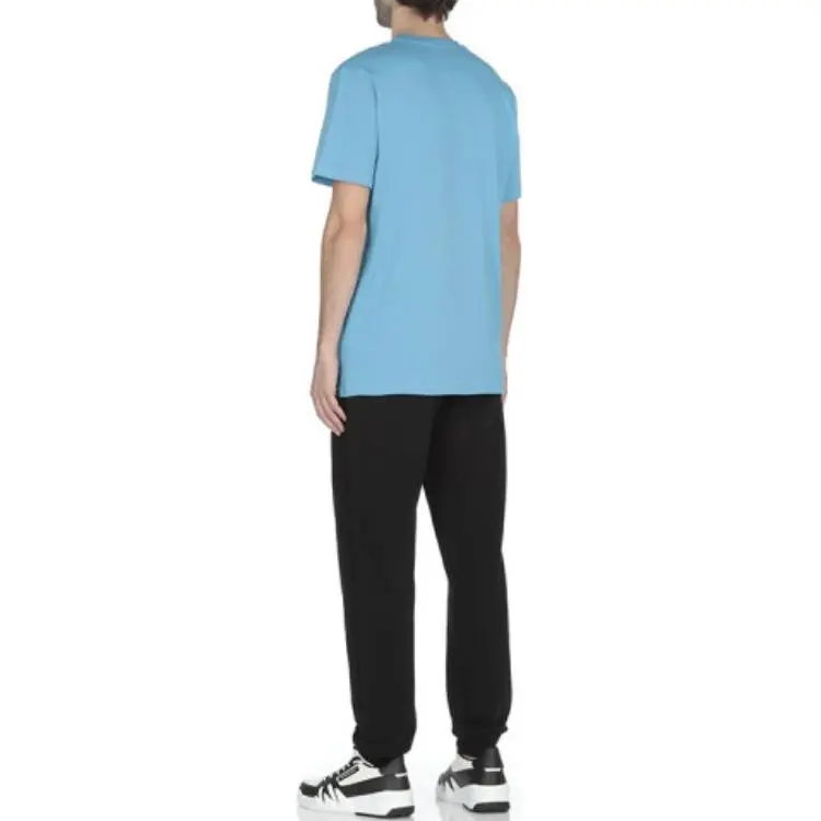 MOSCHINO T Shirts Men Blue-2
