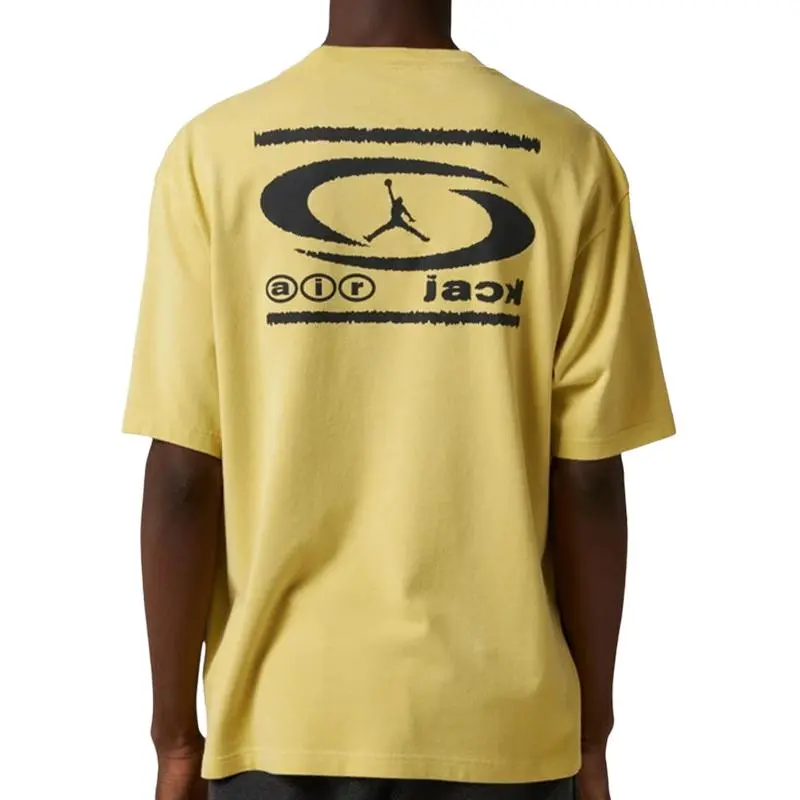Jordan x Travis Scott T-Shirt Men's Celery Green-3