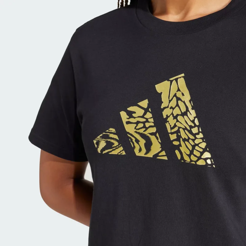 Adidas Free Shipping With AdiClub Tech Metallic Graphic Tee-5