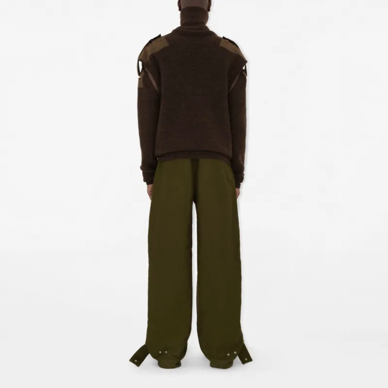 Burberry Detachable Sleeve Roll Neck Knitted Jumper-4
