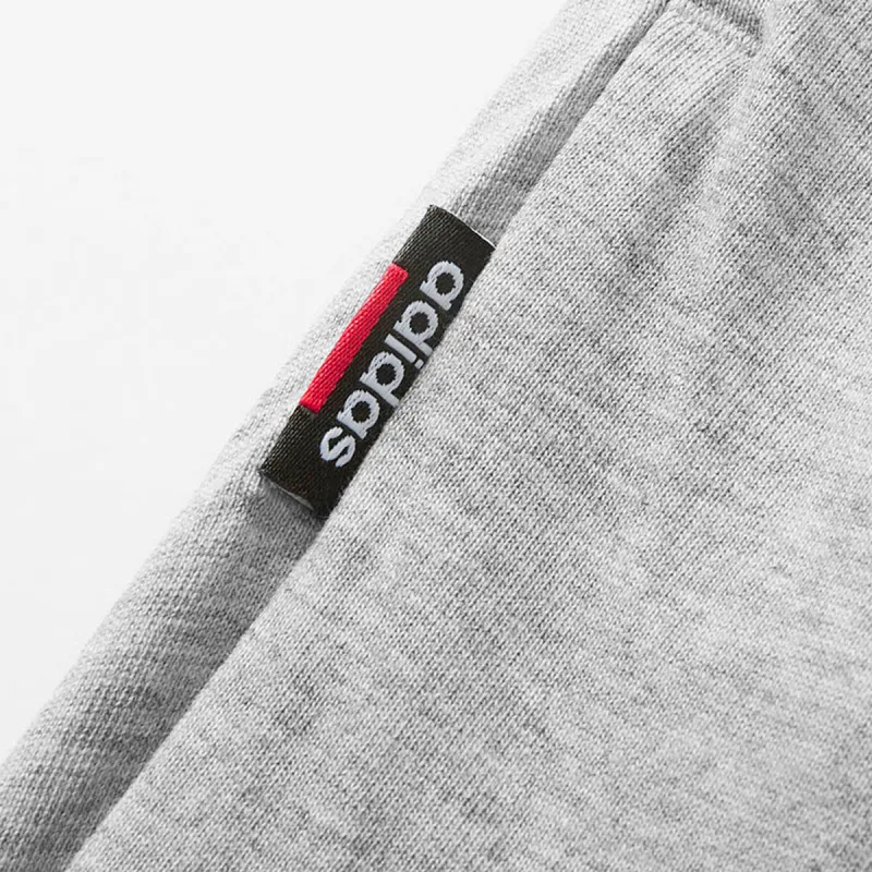 Adidas Knitted Sports Pants Women's Medium Heather Gray-3