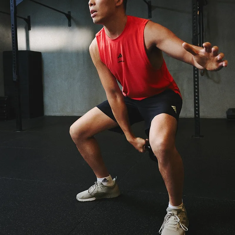 Les Mills X Adidas LES MILLS Tank Tops Men Light Red - POIZON