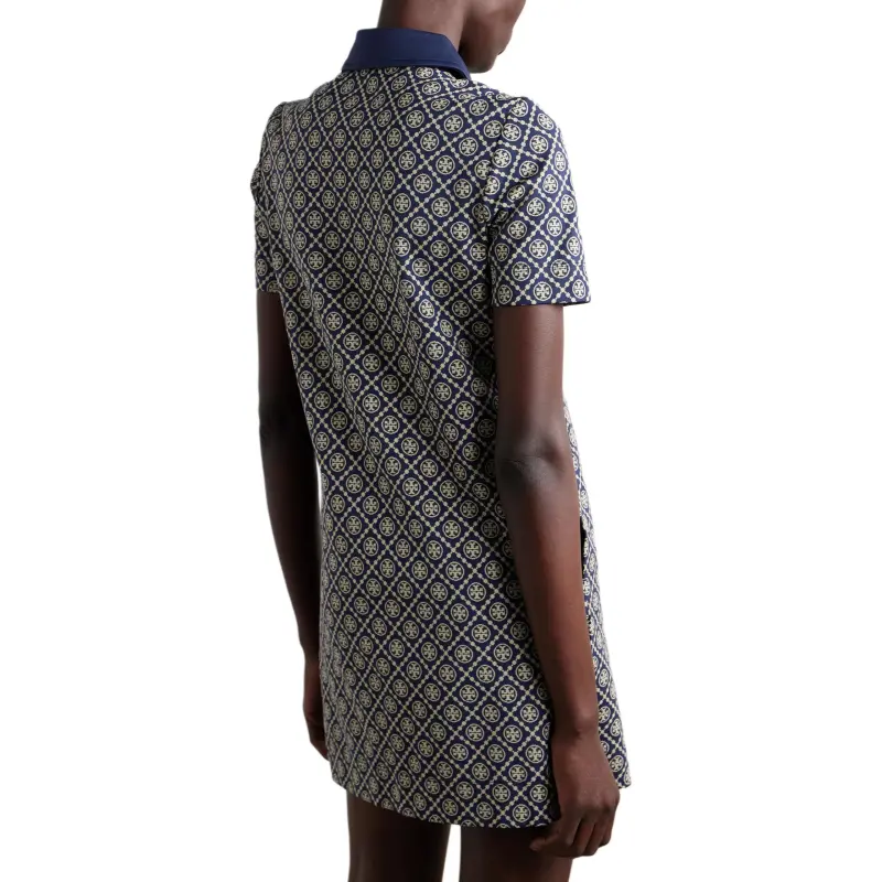 TORY BURCH T-Monogram Polo Dress-2