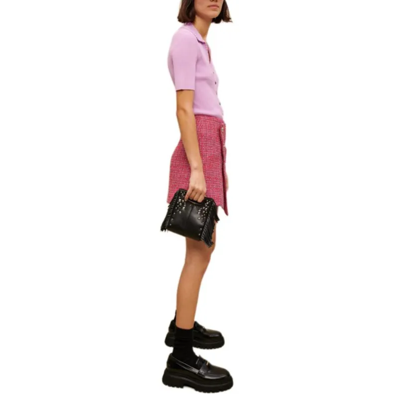 Maje Knitwear Women's Light Purple-3
